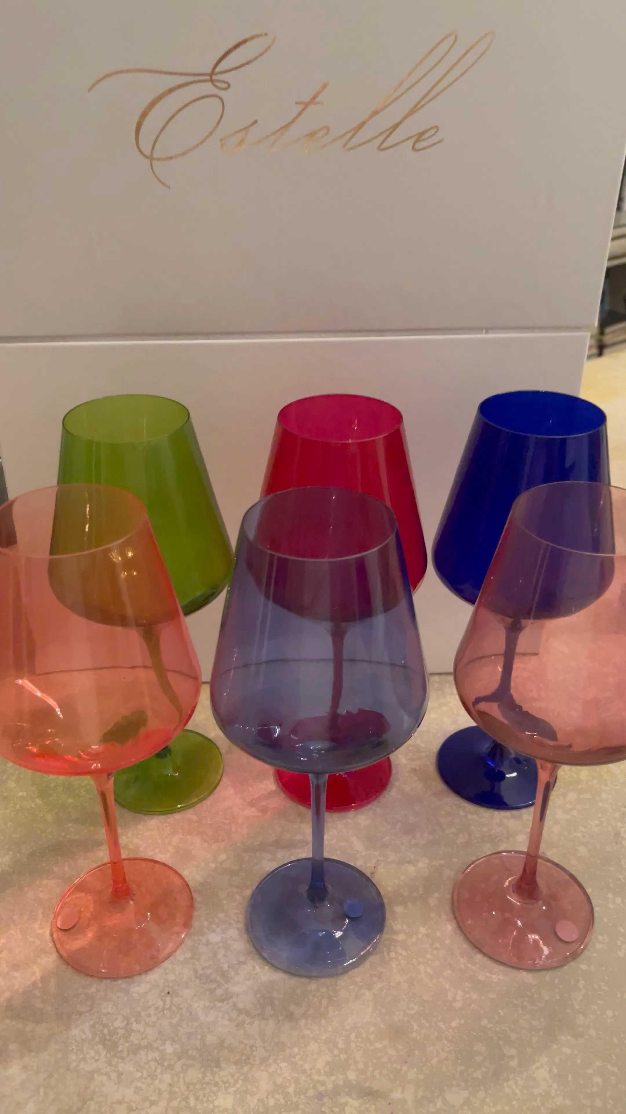 Estelle Colored Wine Stemware - … curated on LTK