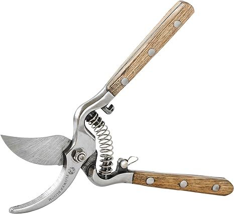 Myuhua Pruning Shears,Garden Scissors 8" Professional High-Carbon Steel Non-Slip Handles Sharp Ga... | Amazon (US)
