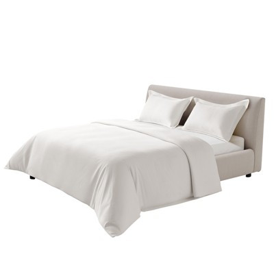 VEVOR King Duvet Cover Set, 100% Cotton, 3 Pieces Bedding Set King Size with 1 Duvet Cover 104 x 90 in and 2 Pillow Shams 20 x 36 in, White | Target