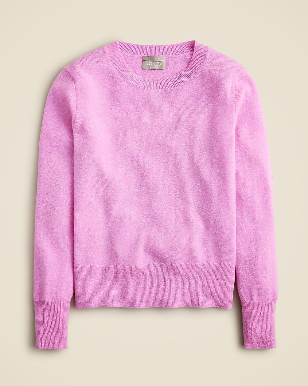 Cashmere classic-fit crewneck sweater | J. Crew US