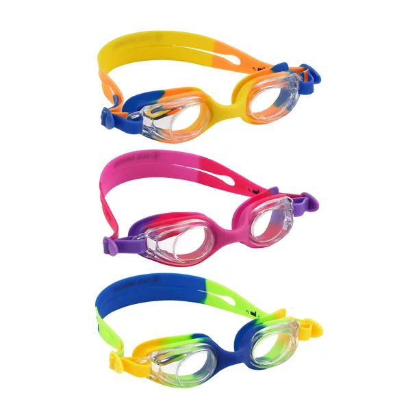 U.S. Divers Splash Kid Swim Goggle 3-Pack - Shatter-resistant, Polycarbonate Lens with UV and Ant... | Walmart (US)