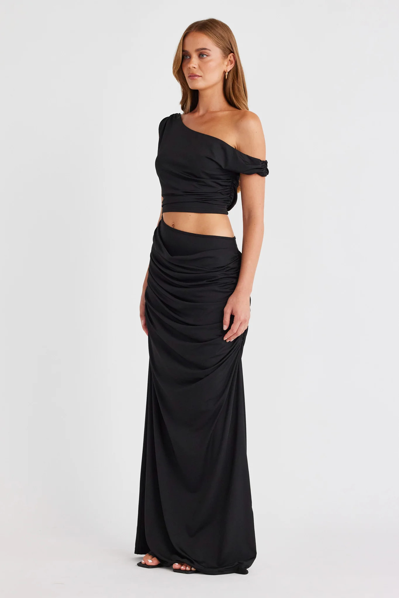 RIKKE JERSEY MAXI DRESS | SNDYS (global)