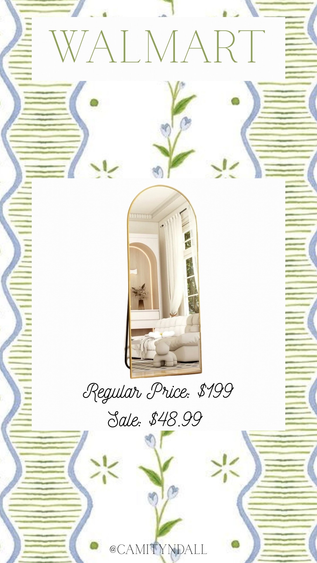 64”x21” Full Length Mirror on sale under $50! 

Walmart Finds | Walmart Sale | Full Length Mirror 

#LTKSaleAlert #LTKHome #LTKFindsUnder50