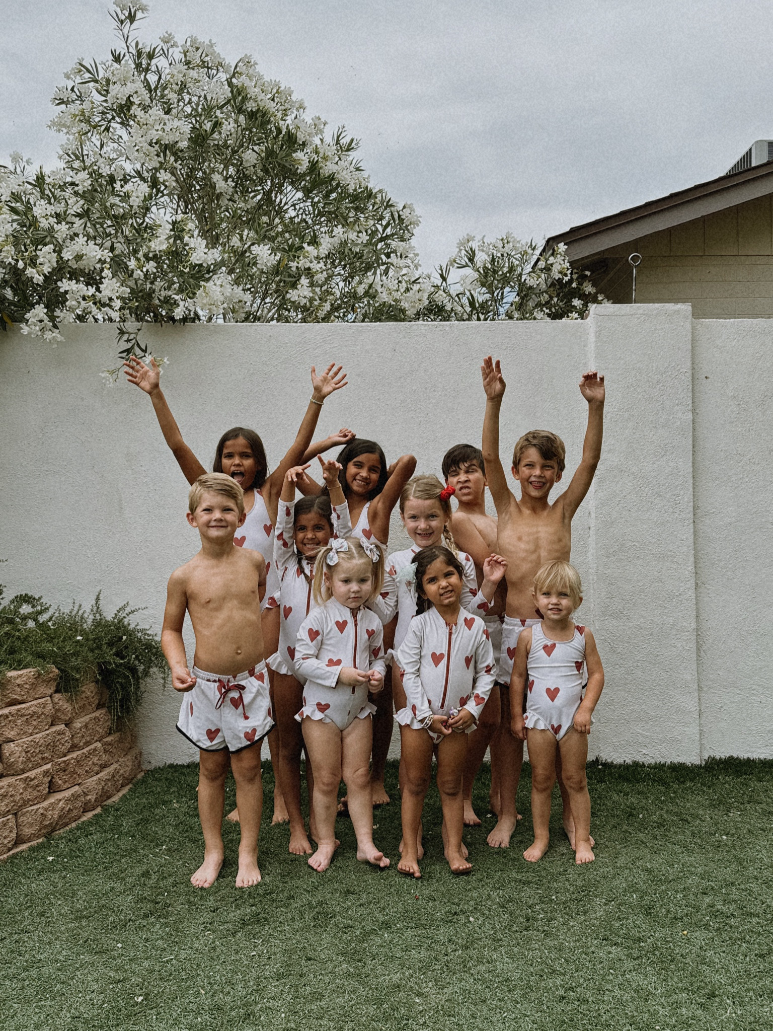 Three best friends… ten babies 🥹 we loved these swimsuits from forever french!!! 

#LTKfamily #LTKkids #LTKswim