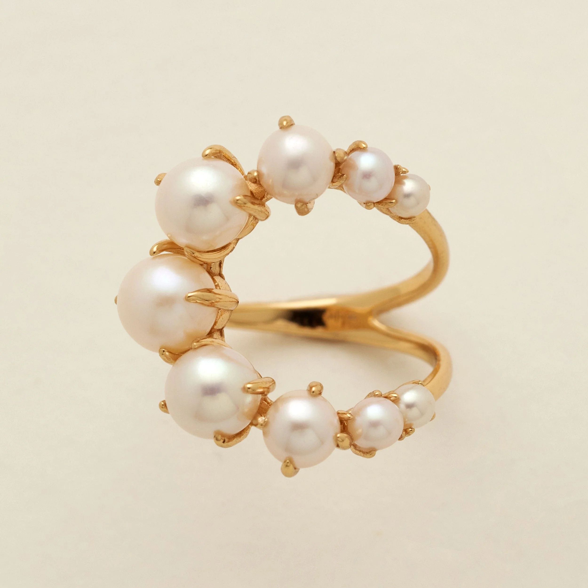 Pearl Cocktail Ring | Made by Mary (US)