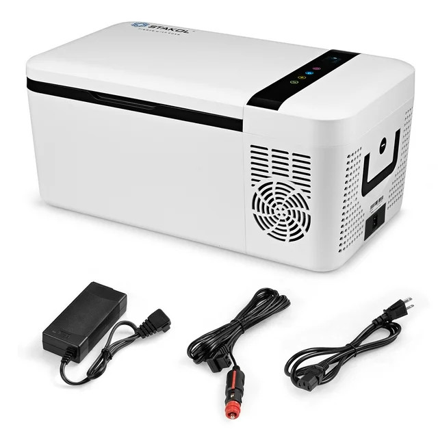 16 Quart Portable Car Refrigerator Mini Cooler/ Freezer Compressor Camping - Walmart.com | Walmart (US)