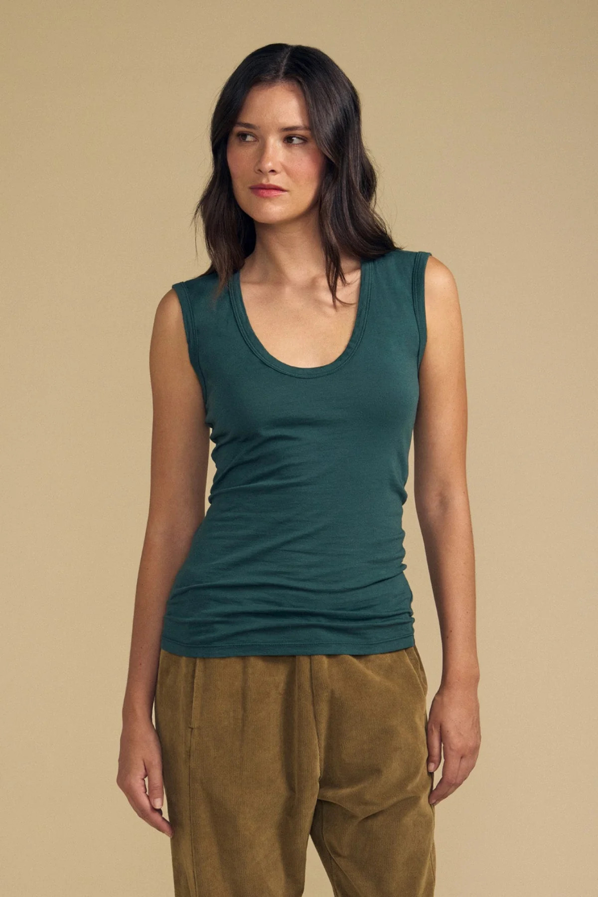 ESTINA GAUZY WHISPER TANK TOP | Velvet by Graham & Spencer