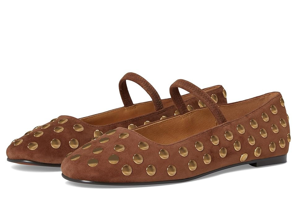 Madewell Greta Elastic Mary Jane High Women's Heels Soft Mahogany : 5.5 M, Leather | Zappos