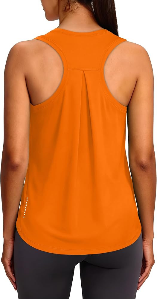 XIEERDUO Tank Top for Women Racerback Sleeveless Workout Tops Loose Fit Yoga Running Gym Shirts f... | Amazon (US)