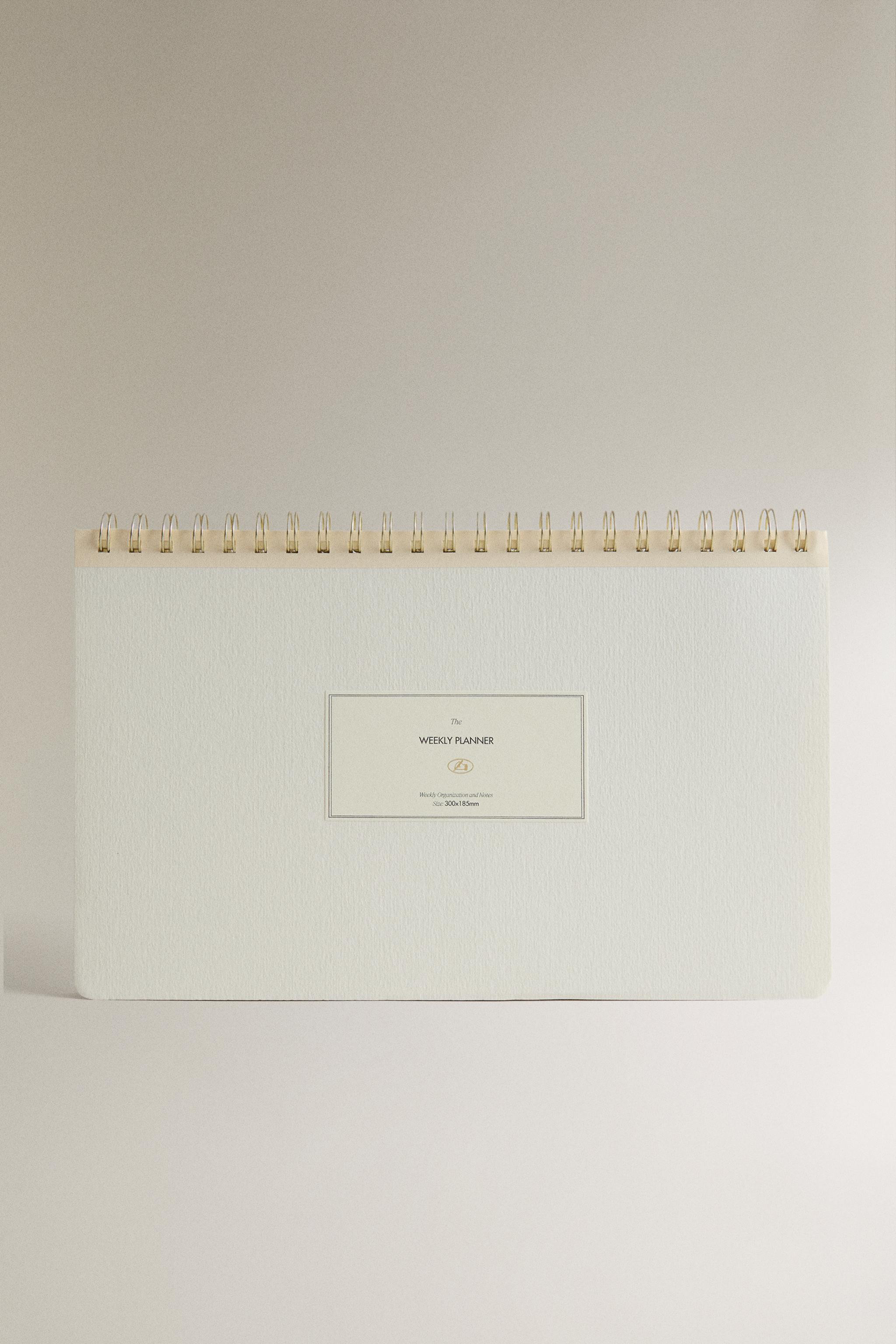 PLANIFICATEUR HEBDOMADAIRE DE BUREAU | Zara FR