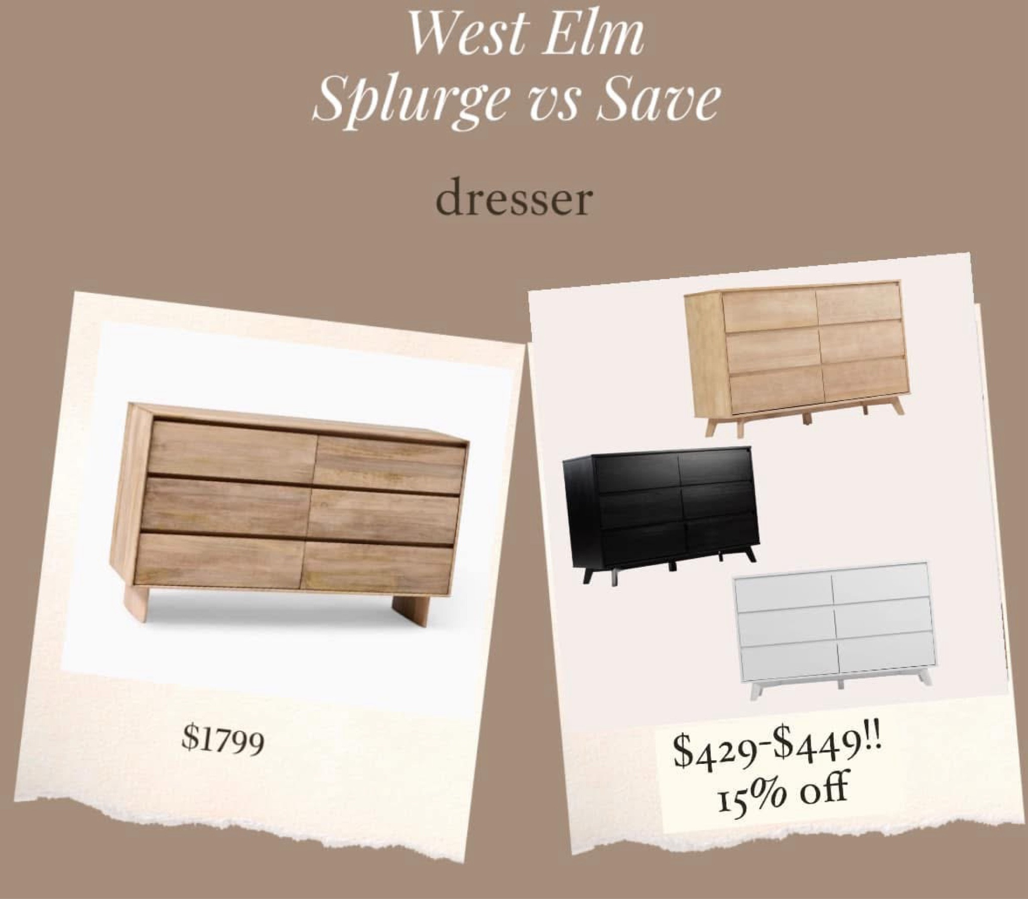 My favorite solid wood dresser that’s under $500 is in stock in all colors for the first time since May!!!!!! 🚨🚨 

#LTKSaleAlert #LTKMostLoved #LTKHome