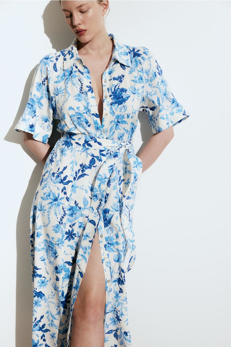 Tie-belt Shirt Dress | H&M (US + CA)