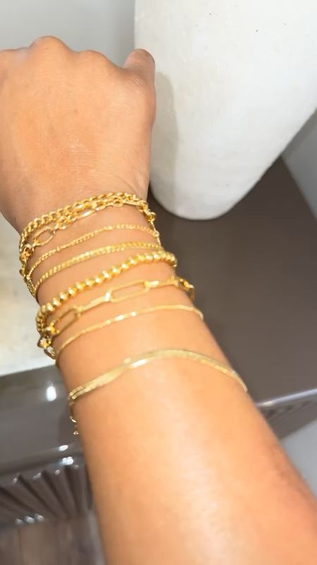 Amazon gold bracelet set! So chic and the quality is amazing ✨

Amazon jewelry, Amazon gold bracelet, bracelet 



#LTKstyletip #LTKSpringSale