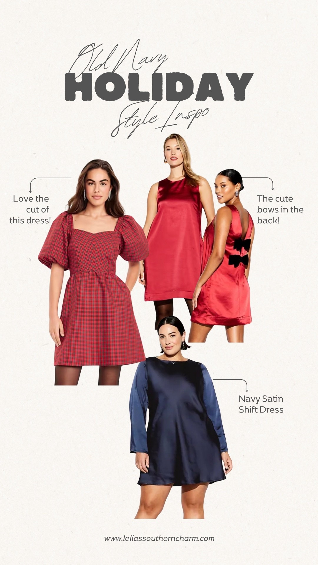 Old Navy has the cutest holiday looks and they’re on sale currently!! Stay tuned for a try on haul soon - I ordered these 3 dresses and can’t wait to try them on!!  

#LTKPlusSize #LTKMidsize #LTKSaleAlert