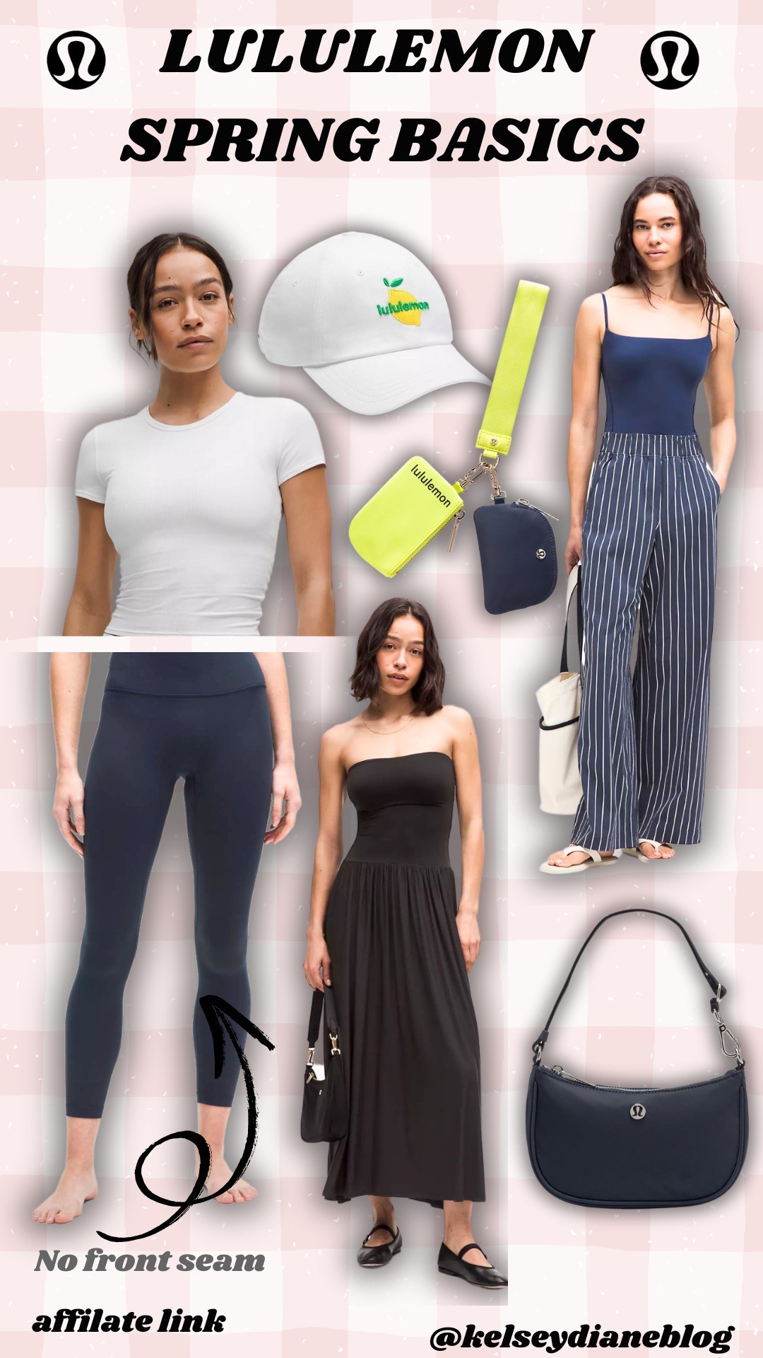 Lululemon essentials! I’m loving the new no seam on the front of the aligns! 

#LTKcanada #LTKspring #LTKsummer