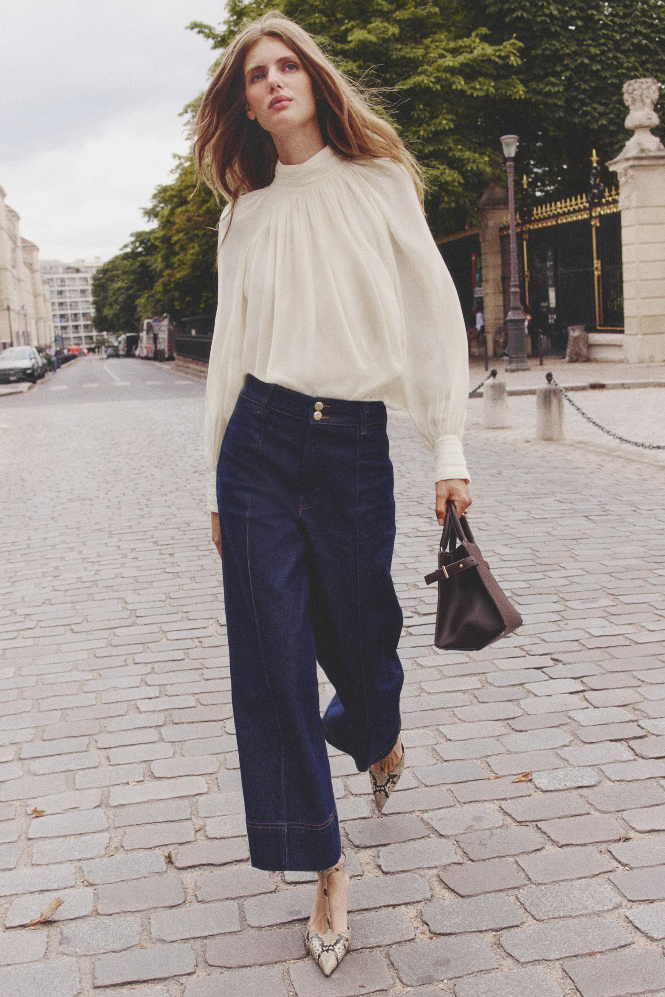 Draped blouse | H&M (UK, MY, IN, SG, PH, TW, HK)