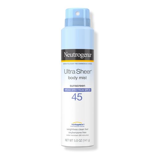 Ultra Sheer Lightweight Sunscreen Spray SPF 45 | Ulta