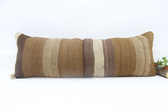16x48 Turkey Kilim PillowAnatolian PillowLumbar Throw | Etsy | Etsy (US)