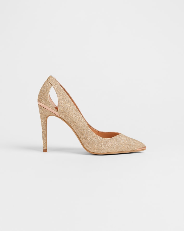 Lurex heeled court shoes | Ted Baker (UK)
