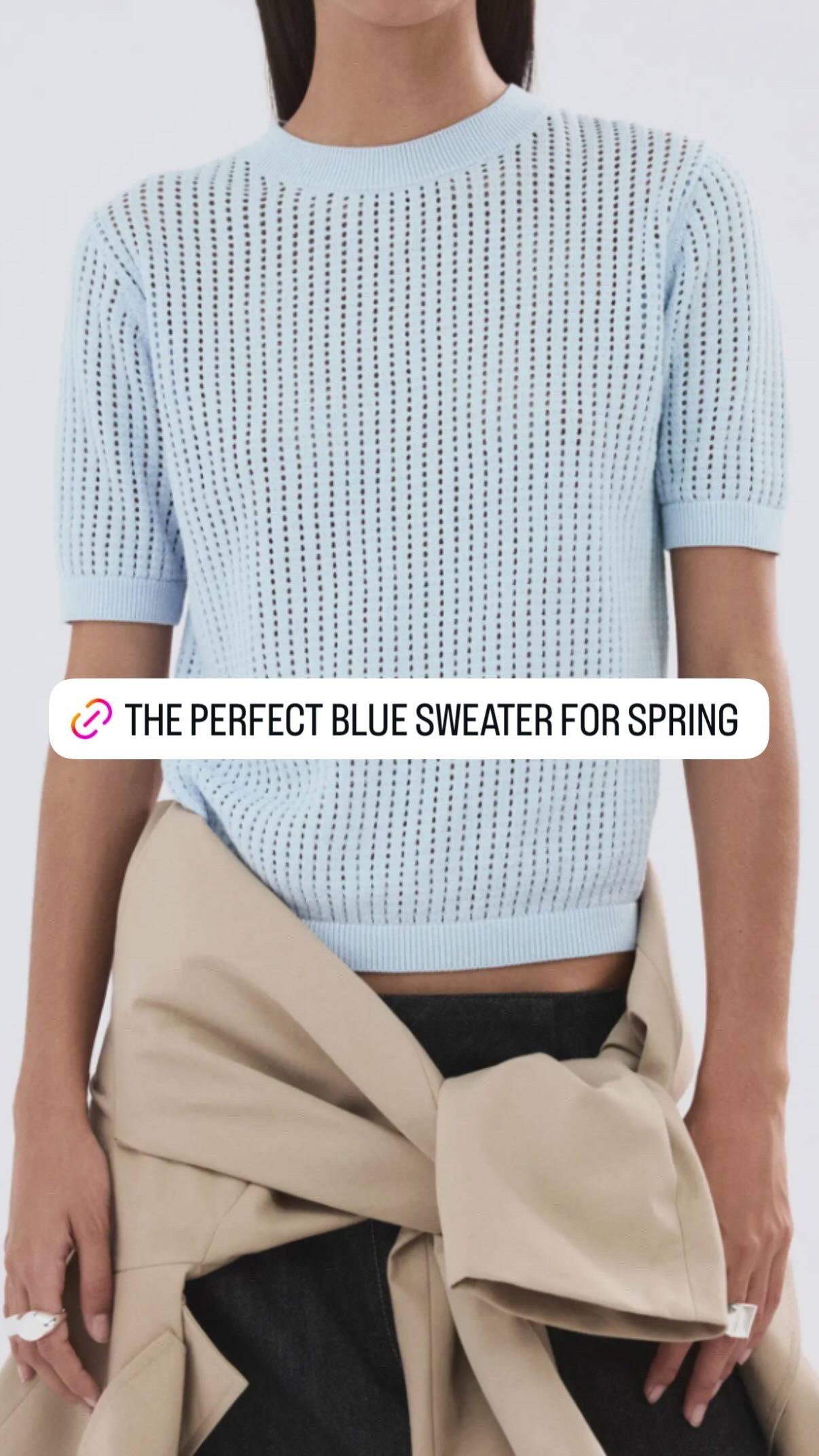 The perfect blue sweater for spring. Sharing a roundup of favorites under $150 that I'm loving. From cute sandals, dresses, swimsuits, sweaters, and more. 

 #LTKgrwm #LTKootd #LTKWorkwear