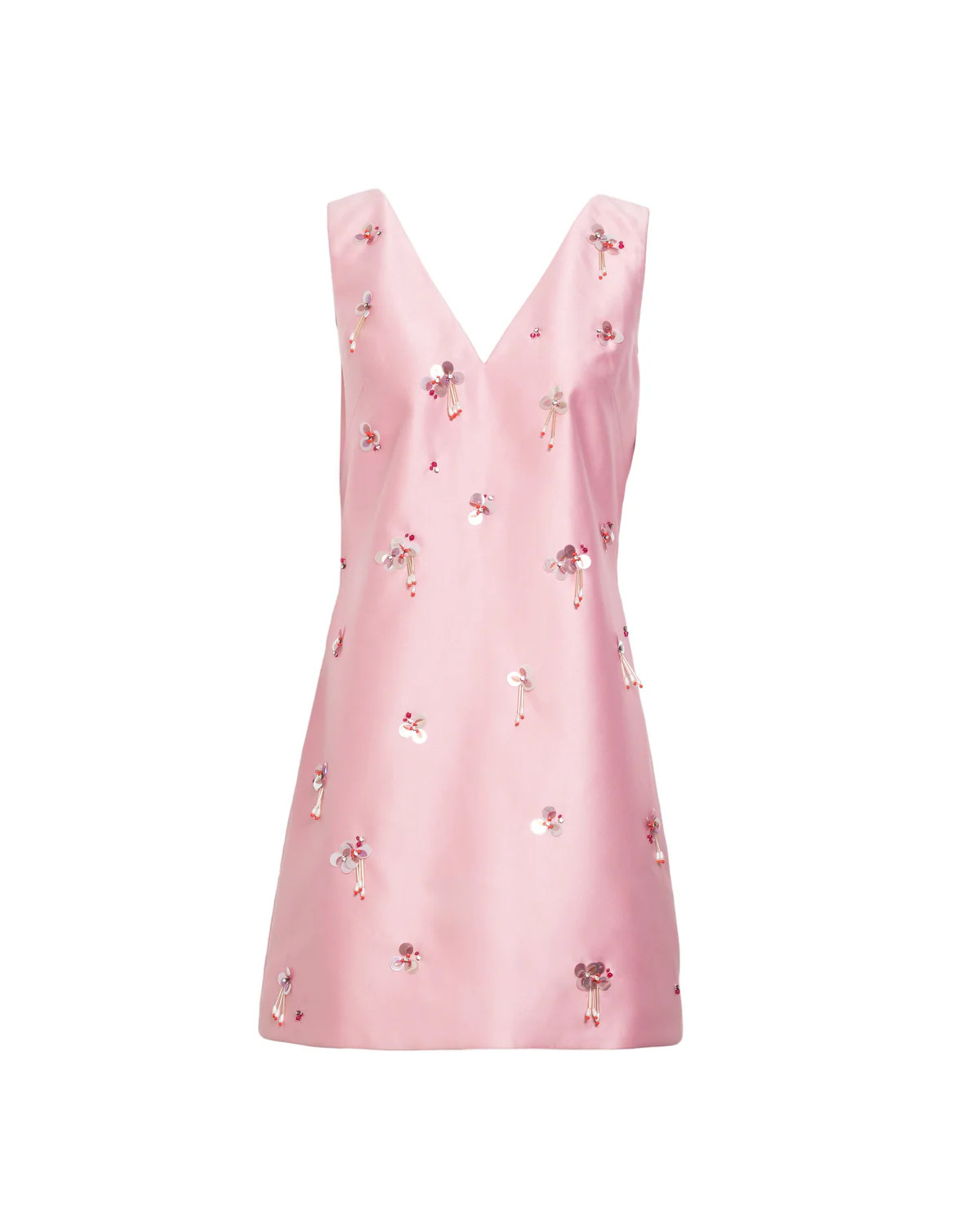 Halston Dress in Rose Quartz | Over The Moon