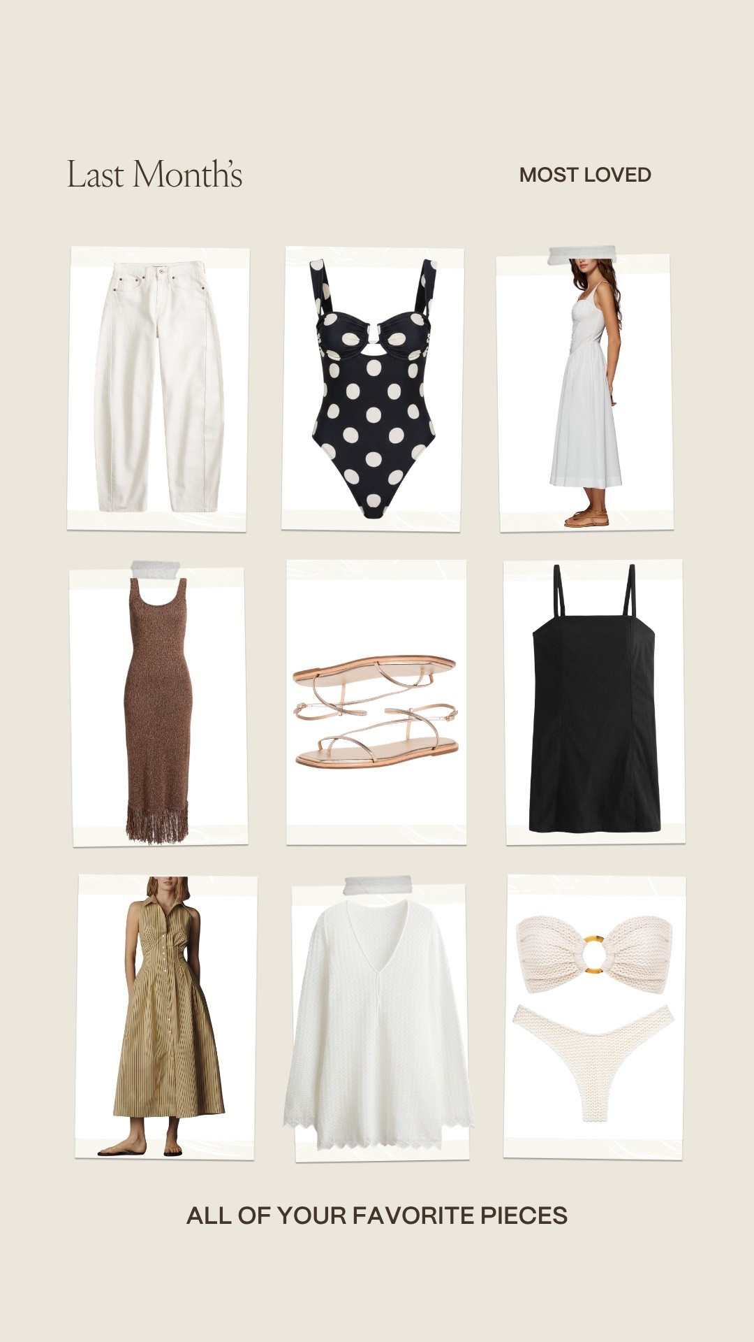 Your most loved last week 🤍 

summer outfit, swimwear, beach outfit, pool outfit, boat outfit, mom outfit, postpartum outfit, beach coverup, beach vacation outfit, swim, swimsuit, date night outfit, dinner outfit

#LTKmomlife #LTKSaleAlert #LTKSeasonal
