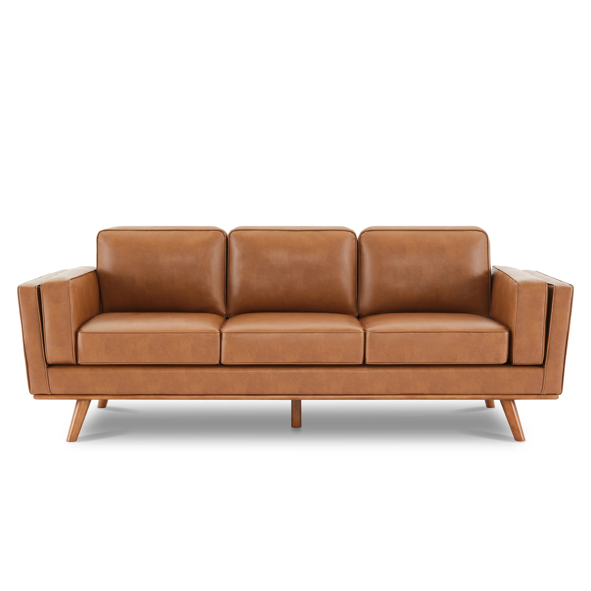 84'' Vegan Leather Sofa | AllModern