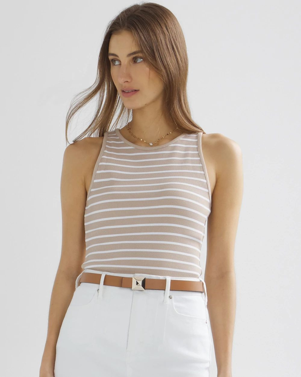 WHBM® FORME Rib Tank | White House Black Market