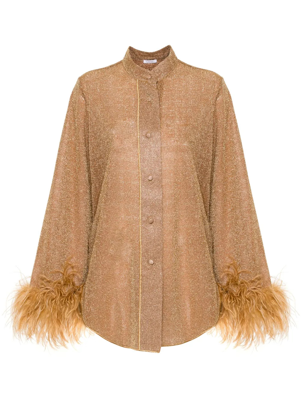 Oséree Lumière Plumage Shirt - Farfetch | Farfetch Global