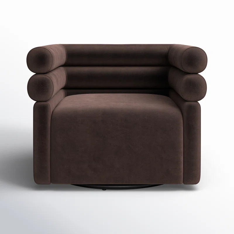 Arve Upholstered Swivel Armchair | Wayfair North America