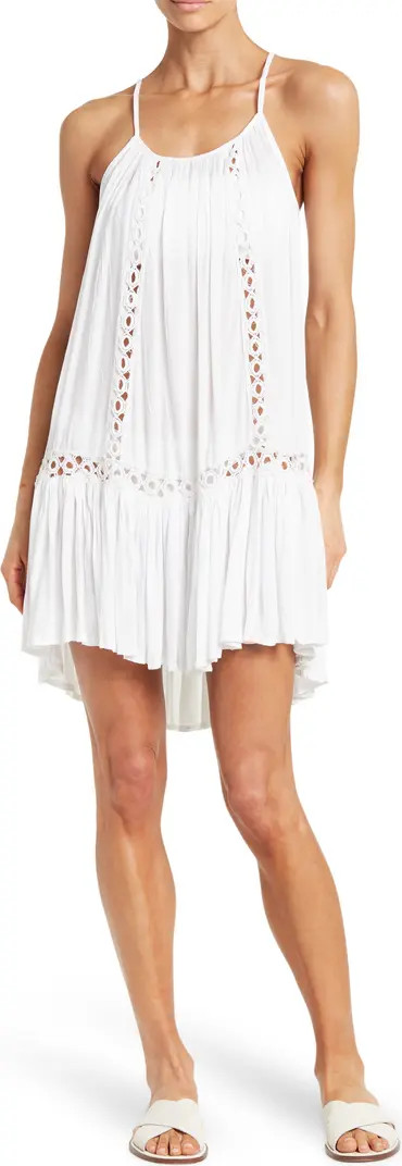 BOHO ME Tonal Lace Scoop Neck Dress | Nordstromrack | Nordstrom Rack