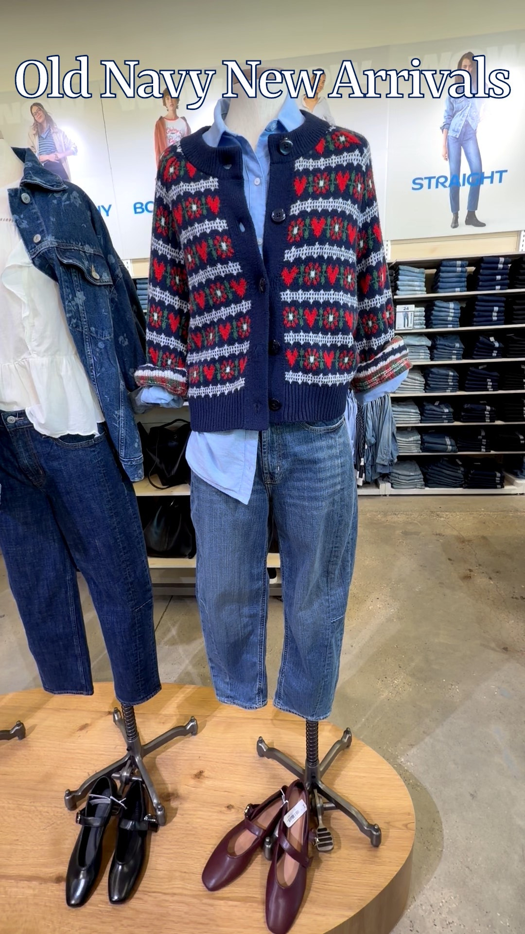 OLD NAVY NEW ARRIVALS
..................
Valentine's Day sweater cardigan heart cardigan heart sweater Madewell dupe tuckernuck dupe straight leg jeans ankle jeans floral pants floral jeans Anthropologie dupe old navy style plus size jeans plus size fashion dark wash jeans button down shirt basic tee fitted tee ribbed tee Abercrombie dupe denim dress denim jacket Jean jacket denim outfit winter trends spring trends polo sweater baseball tee chore coat chore jacket preppy style oversized blazer pull on pants linen pants workwear work look teacher outfit teacher look teacher sweater wide leg pants wide leg slacks  

#LTKootd #LTKPlusSize #LTKFindsUnder50