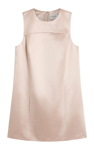 Chester Shift Satin Mini Dress | Moda Operandi (Global)