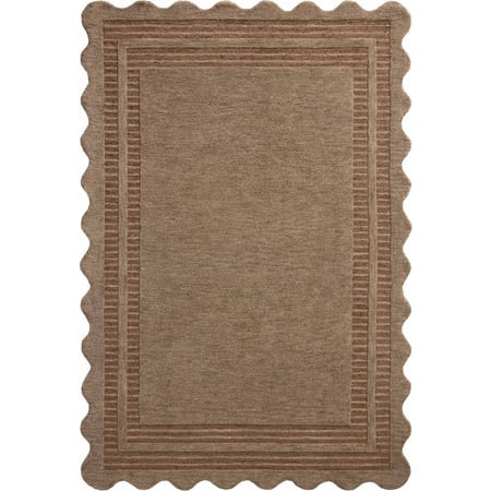 Chris Loves Julia x Loloi Scottie Mocha / Clay 9'-3" x 13' Area Rug | Walmart (US)