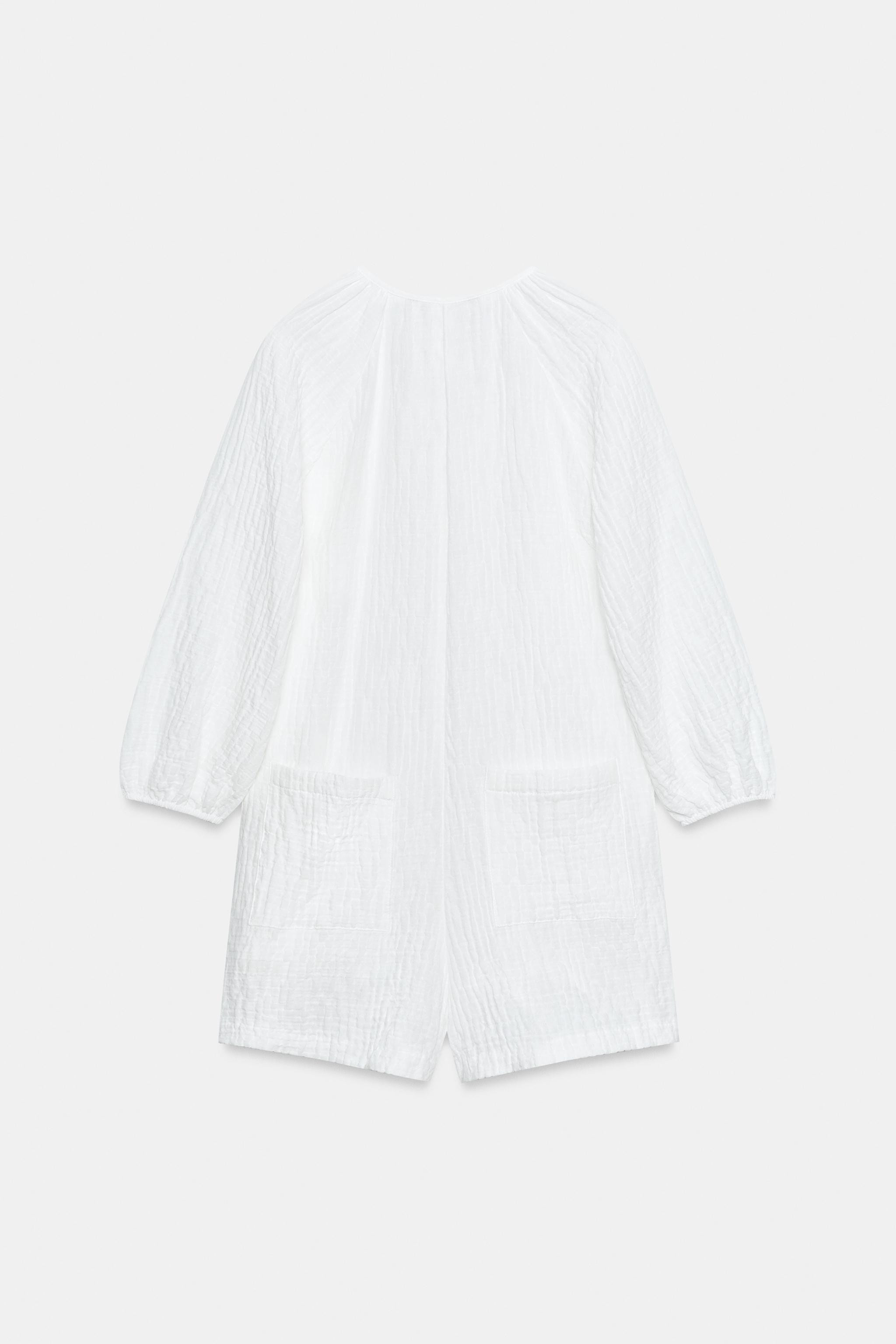 RUSTIC SHORT JUMPSUIT | Zara US
