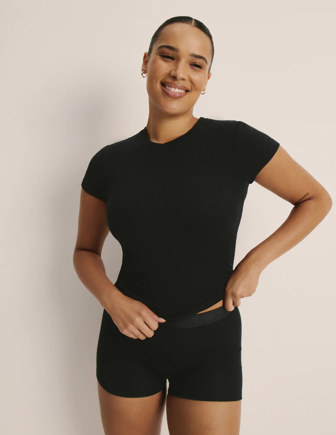 Modal Rib T-Shirt | Knix