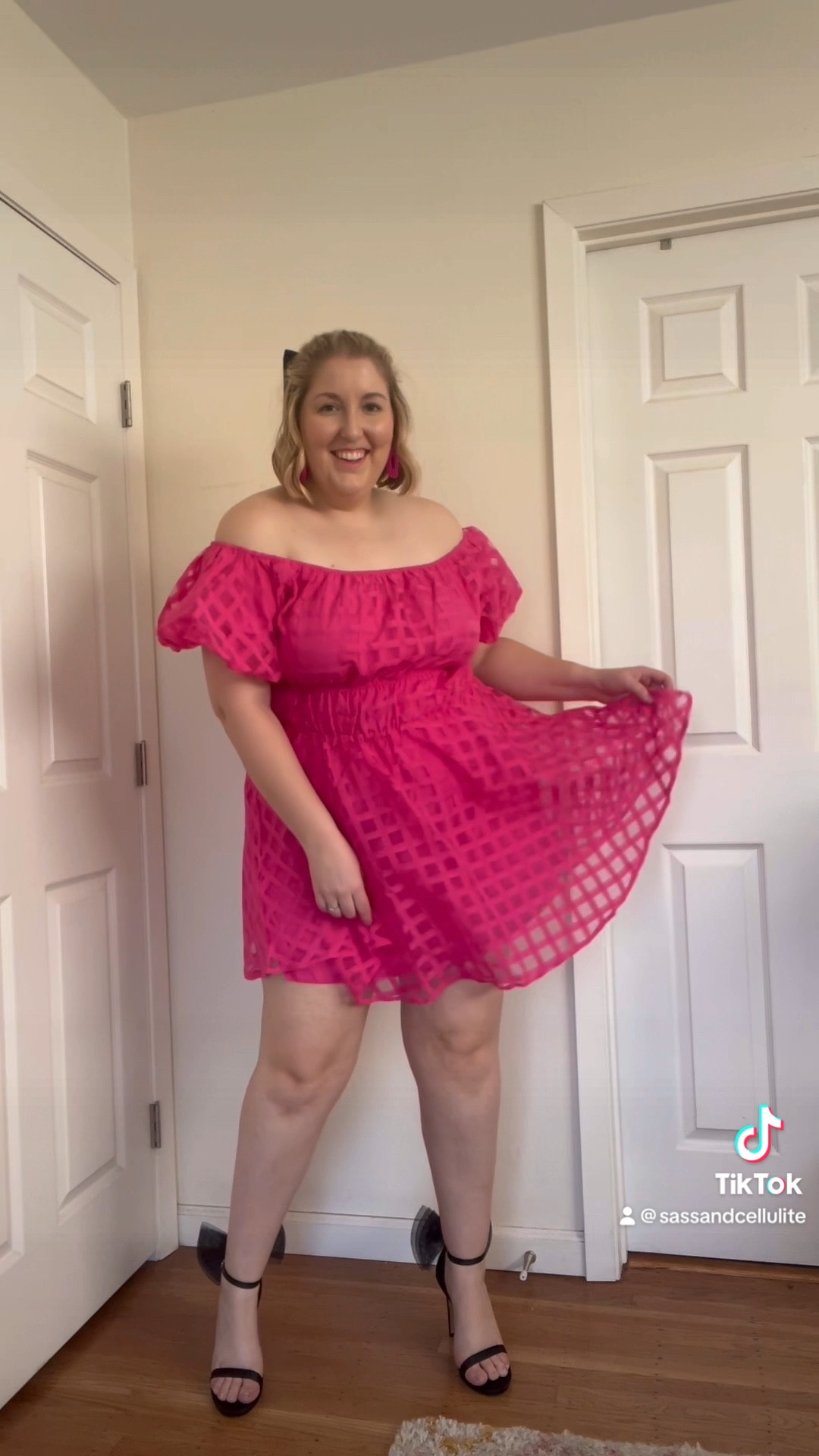 Day 2 of 14 days of plus size valentines looks🎀🩷 wearing XL in the dress 

#LTKplussize #LTKstyletip #LTKSeasonal