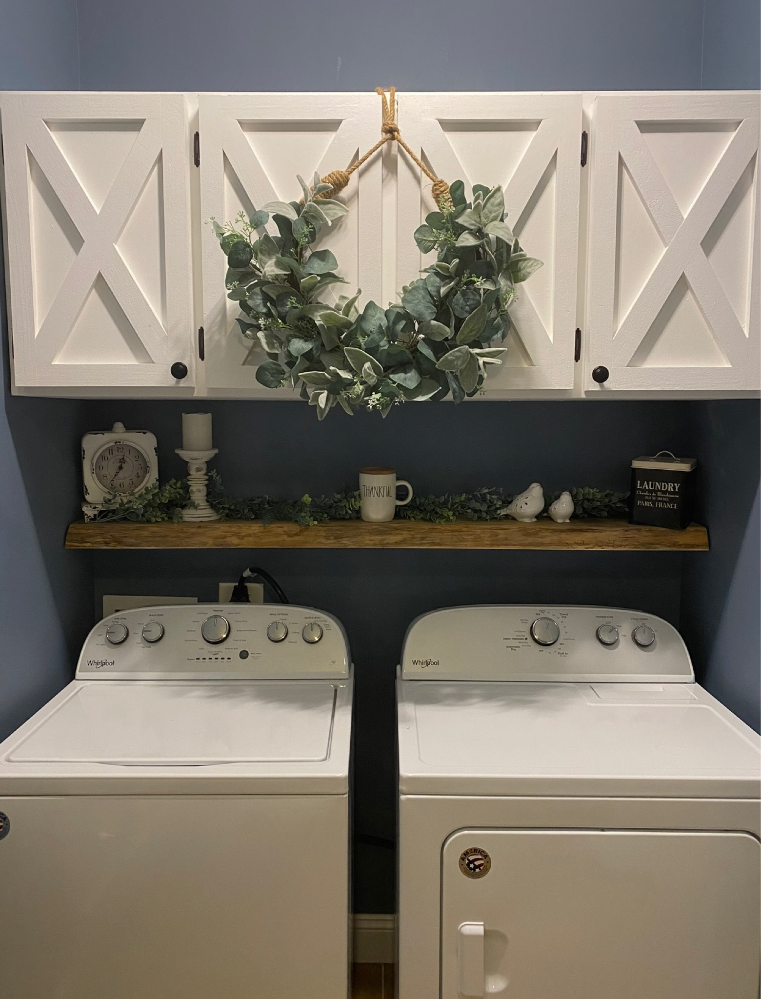 I love my old school washer & dryer!! 