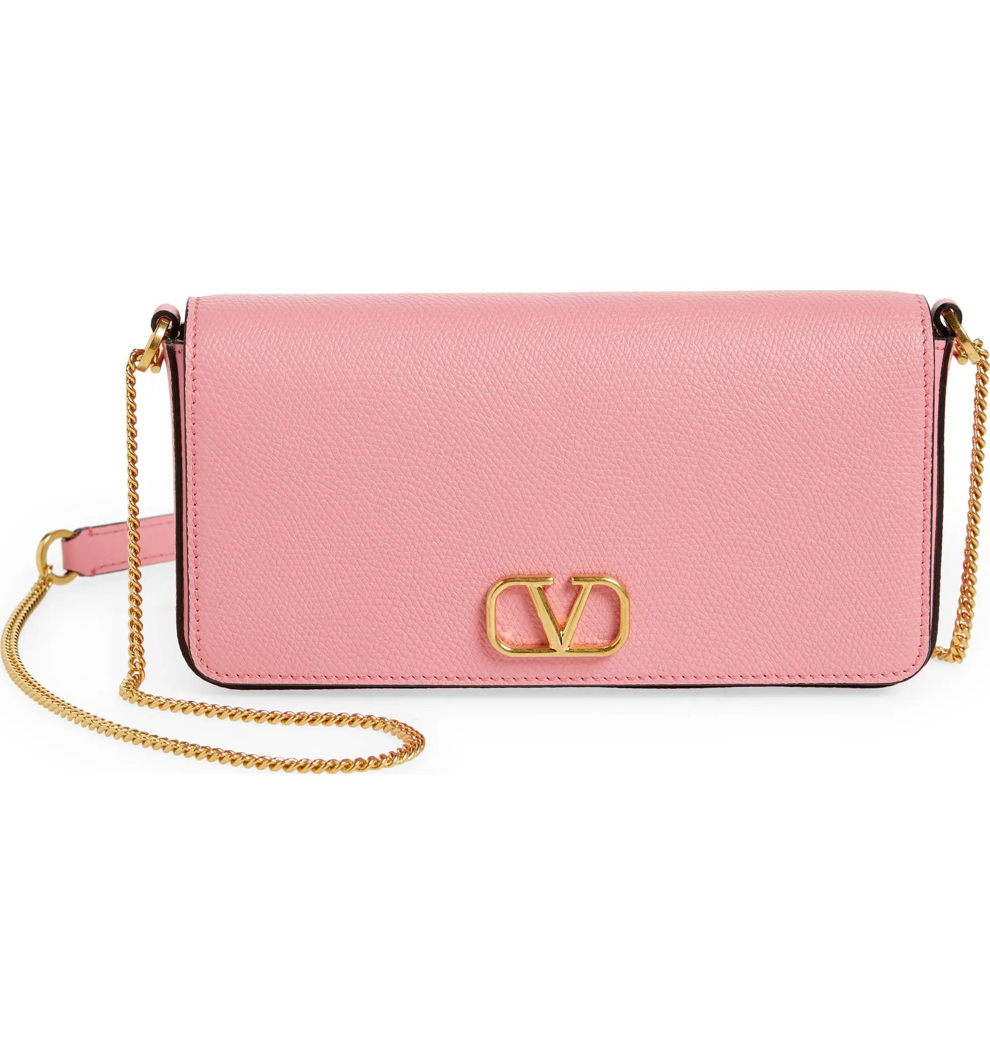 VLOGO Leather Crossbody Pouch Bag | Nordstrom