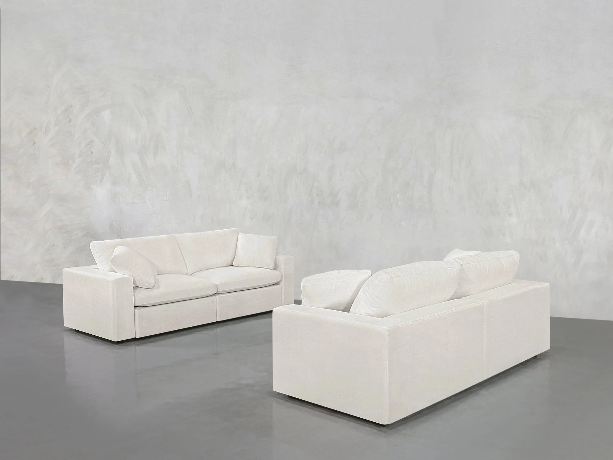 2-2 Sofa Set - Natural White / Classic | 7th Avenue