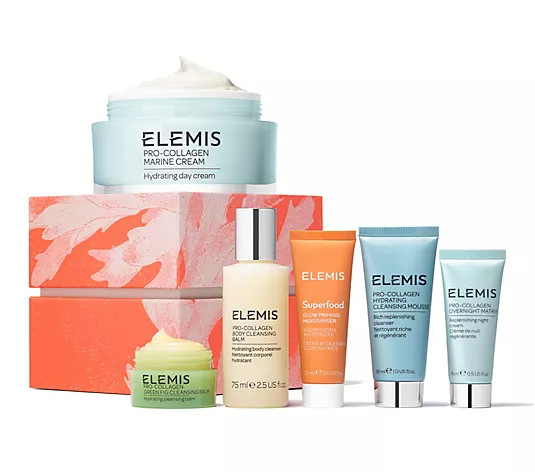 ELEMIS Super-Size Pro-Collagen Marine Cream & Discovery Set - QVC.com | QVC