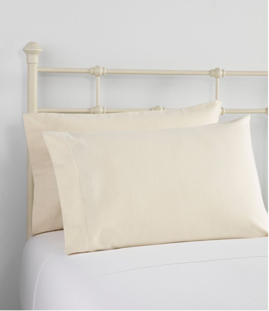 Ultrasoft Comfort Flannel Pillowcases, Set of Two Natural Standard L.L.Bean | L.L. Bean