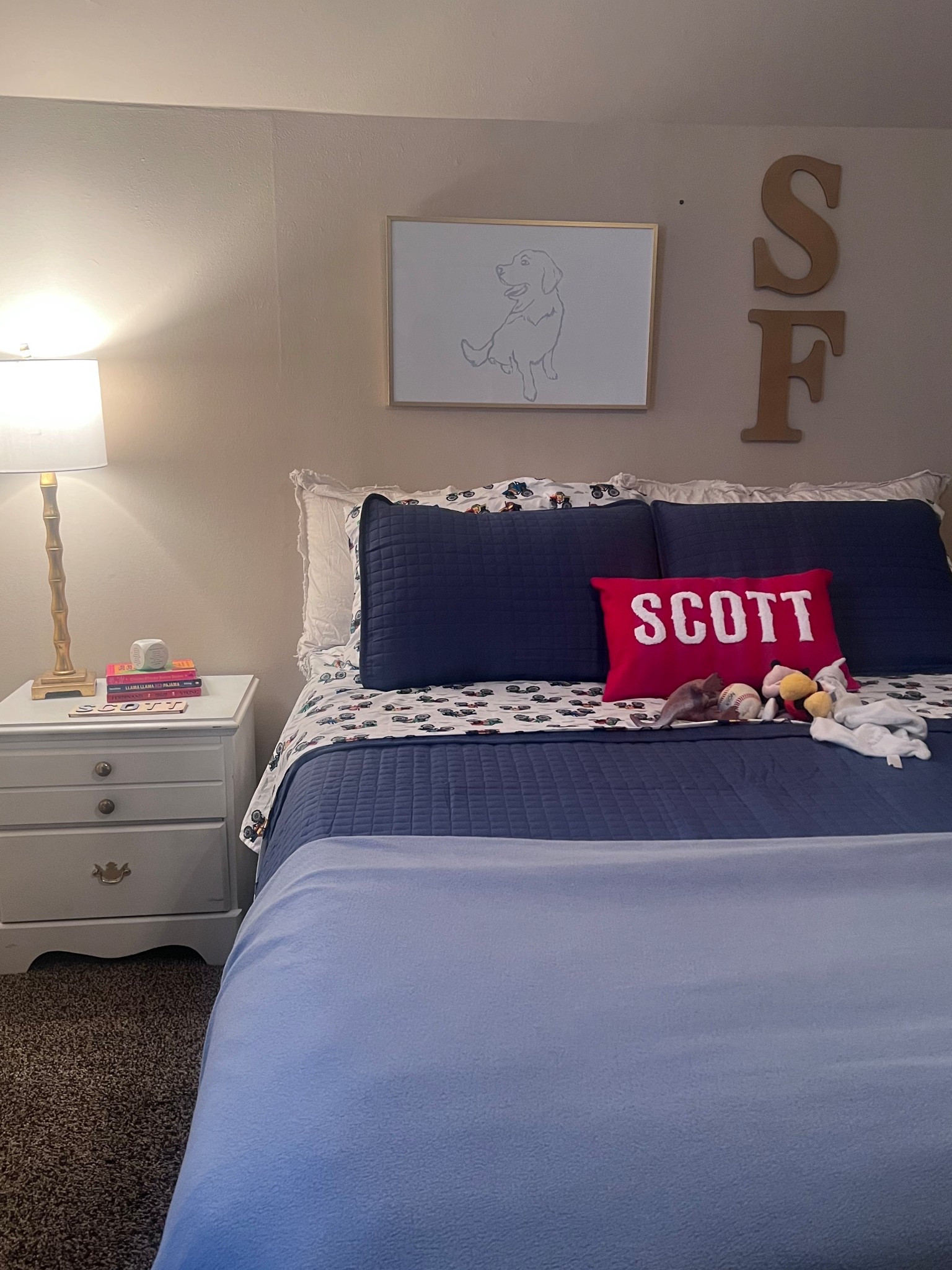 The perfect beginner sheets for my special boys first “big boy” bed! Not the most expensive and you can definitely feel the difference in thread count. But I don’t mind since we will be potty training in these. 

The perfect sheet set for your monster truck loving kiddo!

#LTKKids #LTKHome