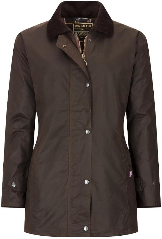 Walker and Hawkes - Ladies Wax Victoria Jacket | Amazon (US)