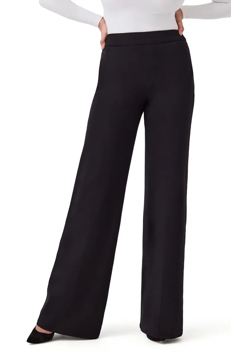 SPANX® The Perfect Wide Leg Ponte Pants | Nordstrom | Nordstrom