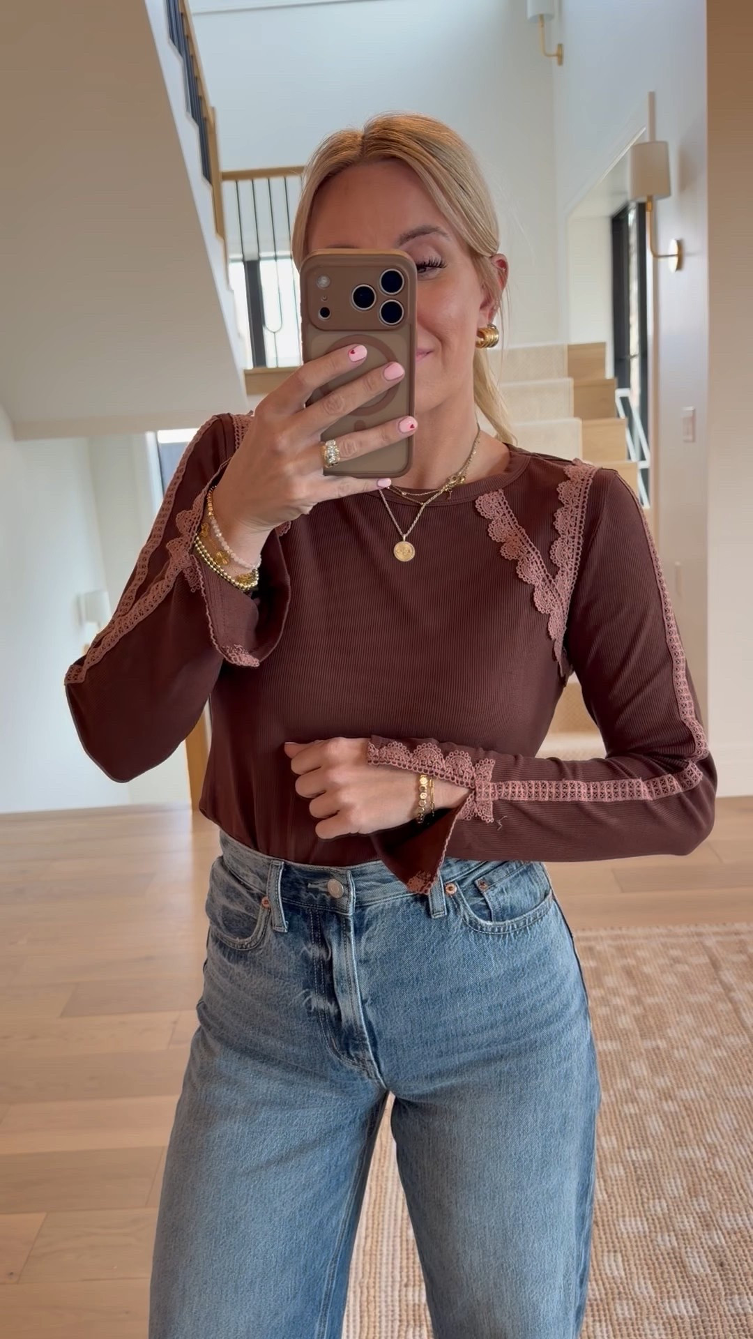 Cute new top that looks like free people!