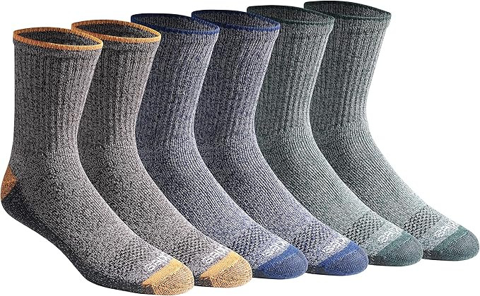 Dickies mens Dri-tech Moisture Control Comfort Length Mid-crew Socks | Amazon (US)