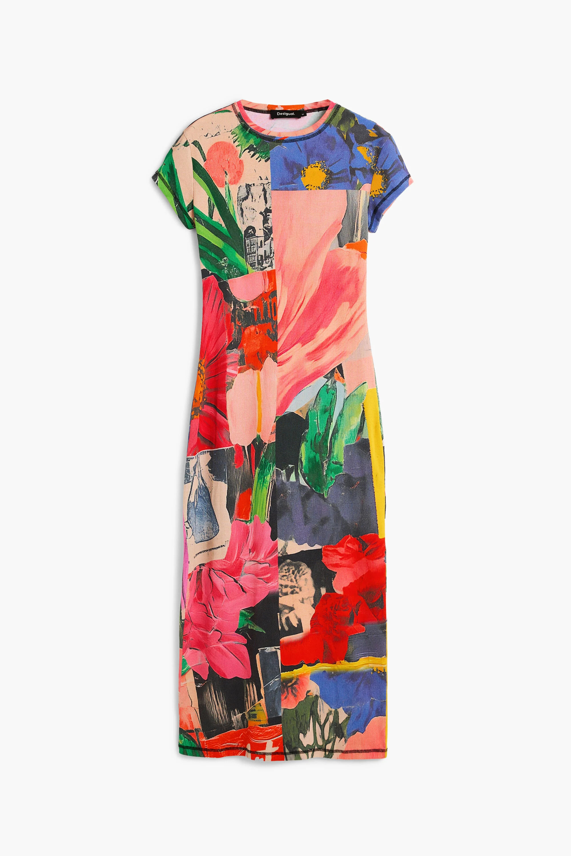 Printed fitted dress | Desigual USA,CA