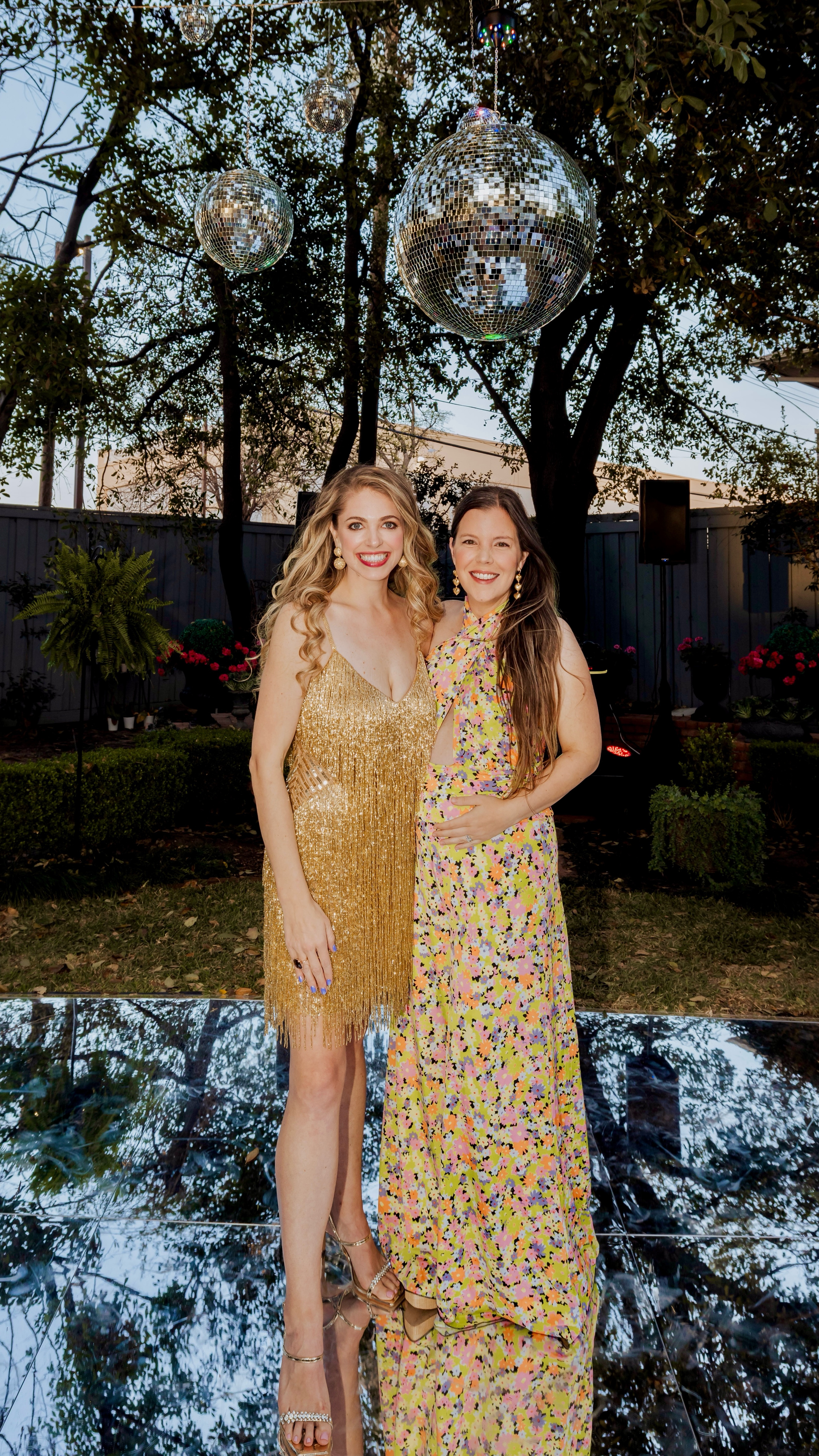 this was the most fun dress I have ever worn. It would be great if you have a Vegas trip coming up, flapper theme party, gold party or even a big birthday on the horizon. I loved this dress and it comes with replacement strings of beads for any you loose dancing. 

mix of high, medium, and low. Earrings no longer available, but I got them at Nordstrom. Deepa Gurnani Krystal Earrings. Linked similar below. 

#LTKStyleTip