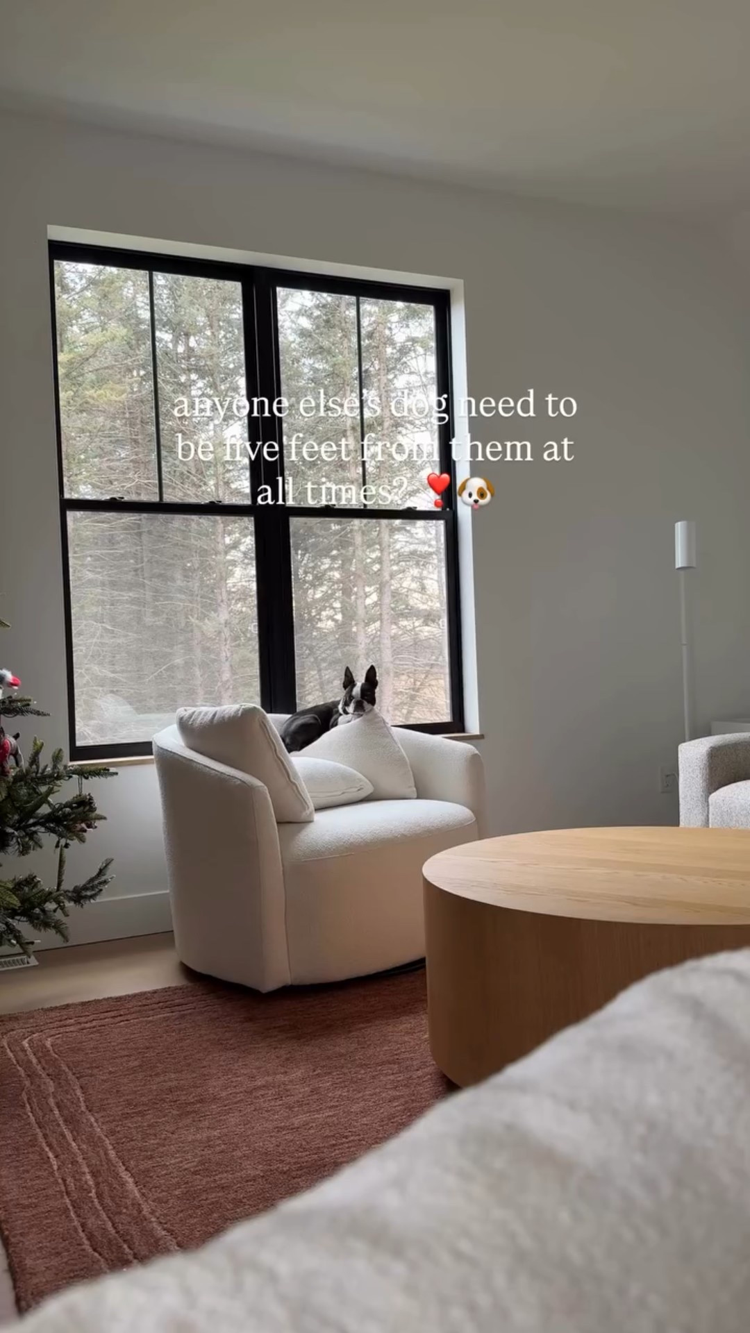 anyone else’s dog need to be five feet from them at all times? ❣️🐶